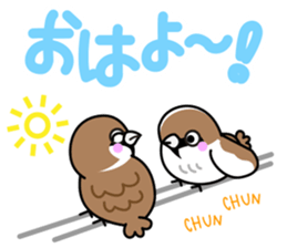 Thx! Is sparrow-chan. sticker #3264323