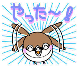 Thx! Is sparrow-chan. sticker #3264339