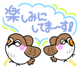 Thx! Is sparrow-chan. sticker #3264353