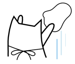 In fact ,it is a cat sticker #3264688