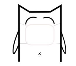 In fact ,it is a cat sticker #3264703