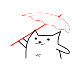 In fact ,it is a cat sticker #3264704