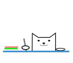 In fact ,it is a cat sticker #3264708