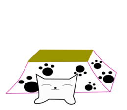 In fact ,it is a cat sticker #3264715