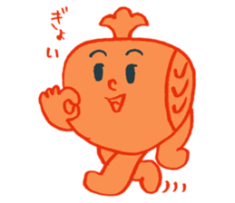 Lucky mallet boy sticker #3265404