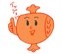 Lucky mallet boy sticker #3265405