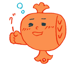 Lucky mallet boy sticker #3265406