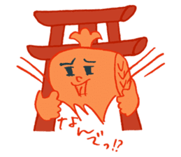 Lucky mallet boy sticker #3265421