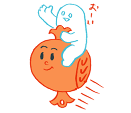 Lucky mallet boy sticker #3265428