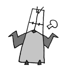 OWL-FOREST 3 ~YOUNG~ BLACK&WHITE sticker #3265726