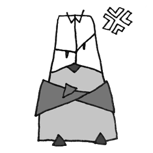 OWL-FOREST 3 ~YOUNG~ BLACK&WHITE sticker #3265746