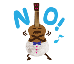 Mr. Ukulele of the Nomi-Nomi Island sticker #3265883