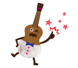 Mr. Ukulele of the Nomi-Nomi Island sticker #3265884