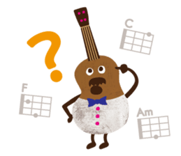 Mr. Ukulele of the Nomi-Nomi Island sticker #3265886