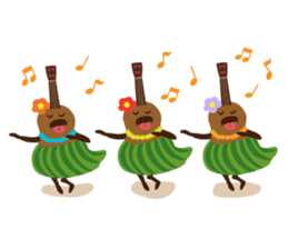 Mr. Ukulele of the Nomi-Nomi Island sticker #3265887