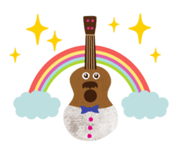 Mr. Ukulele of the Nomi-Nomi Island sticker #3265889