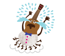 Mr. Ukulele of the Nomi-Nomi Island sticker #3265892