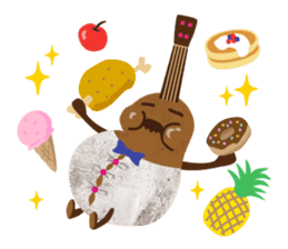 Mr. Ukulele of the Nomi-Nomi Island sticker #3265894