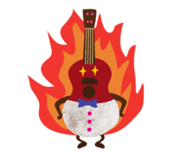 Mr. Ukulele of the Nomi-Nomi Island sticker #3265898