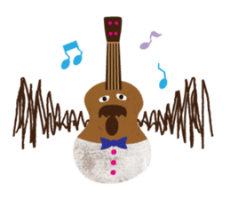 Mr. Ukulele of the Nomi-Nomi Island sticker #3265902