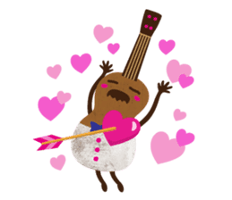 Mr. Ukulele of the Nomi-Nomi Island sticker #3265903