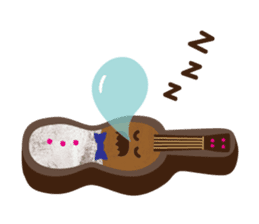 Mr. Ukulele of the Nomi-Nomi Island sticker #3265904