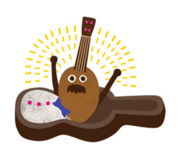 Mr. Ukulele of the Nomi-Nomi Island sticker #3265905