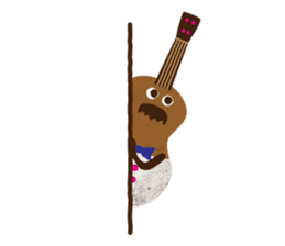 Mr. Ukulele of the Nomi-Nomi Island sticker #3265906