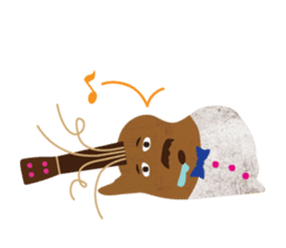 Mr. Ukulele of the Nomi-Nomi Island sticker #3265907