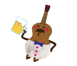 Mr. Ukulele of the Nomi-Nomi Island sticker #3265908