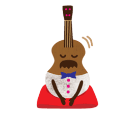 Mr. Ukulele of the Nomi-Nomi Island sticker #3265909