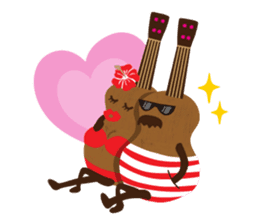 Mr. Ukulele of the Nomi-Nomi Island sticker #3265912