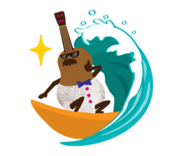 Mr. Ukulele of the Nomi-Nomi Island sticker #3265913