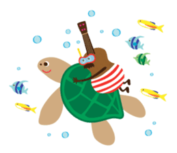 Mr. Ukulele of the Nomi-Nomi Island sticker #3265915