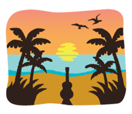 Mr. Ukulele of the Nomi-Nomi Island sticker #3265919