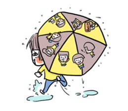 Basin's colorful humor sticker #3265964