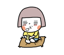 Basin's colorful humor sticker #3265966