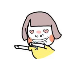 Basin's colorful humor sticker #3265967