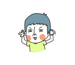 Basin's colorful humor sticker #3265973