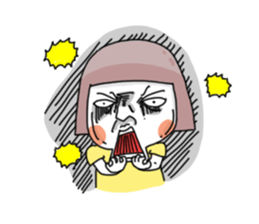 Basin's colorful humor sticker #3265981