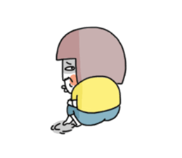 Basin's colorful humor sticker #3265982