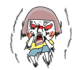 Basin's colorful humor sticker #3265989