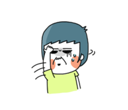 Basin's colorful humor sticker #3266001