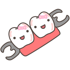 Sticker for exclusive use of the dentist