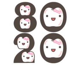 Sticker for exclusive use of the dentist sticker #3266956