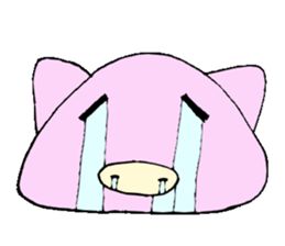 Yodare Pig sticker #3267483