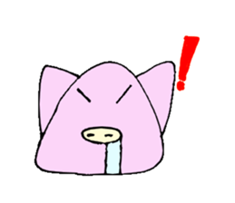 Yodare Pig sticker #3267492