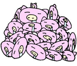 Yodare Pig sticker #3267496