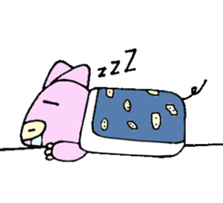 Yodare Pig sticker #3267499