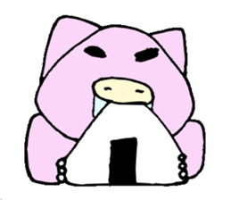 Yodare Pig sticker #3267511